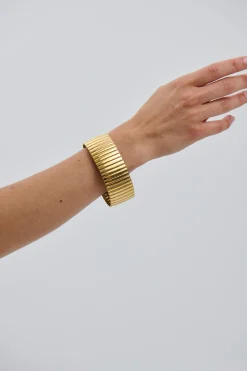 Katrina Bracelet Thick 18K Gold Plated